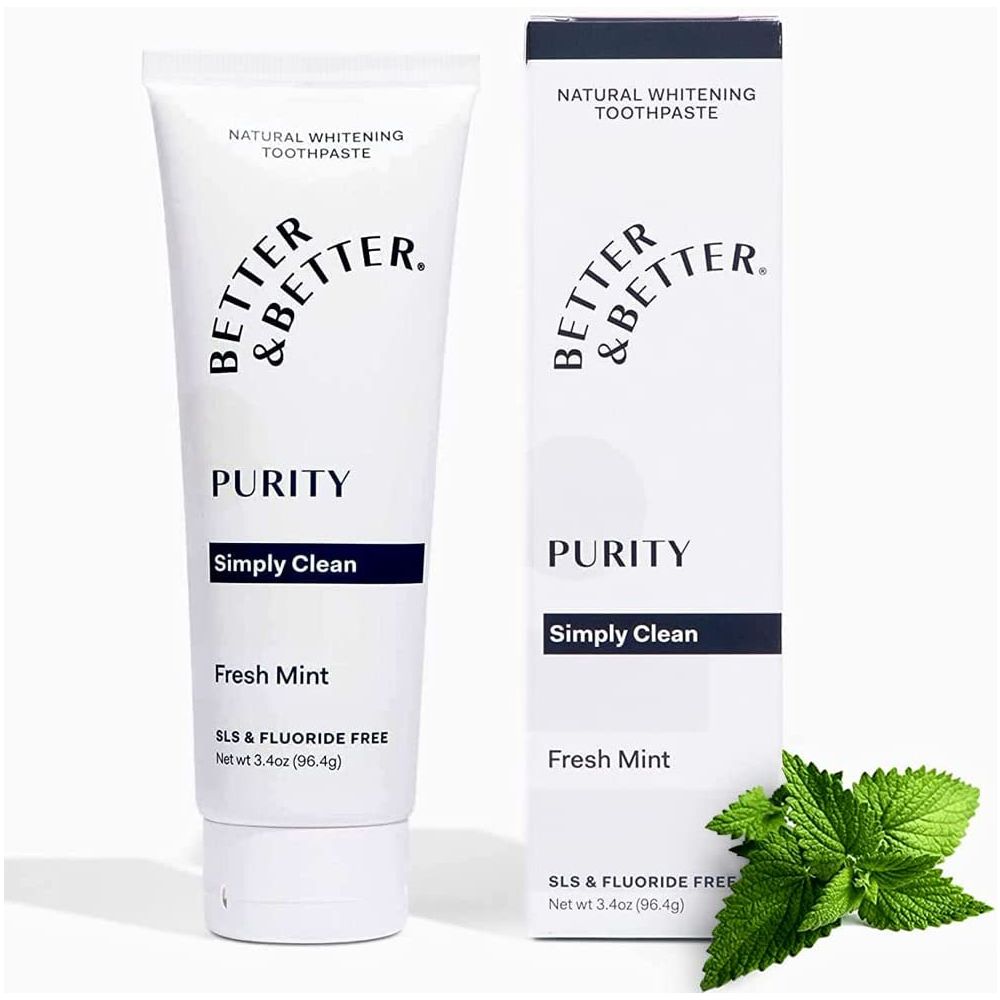 BETTER AND BETTER: Toothpaste Purity Single, 3.4 oz